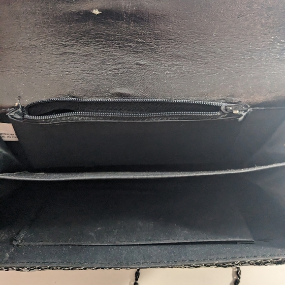 Vintage black/gold evening bag - Picture 3 of 7